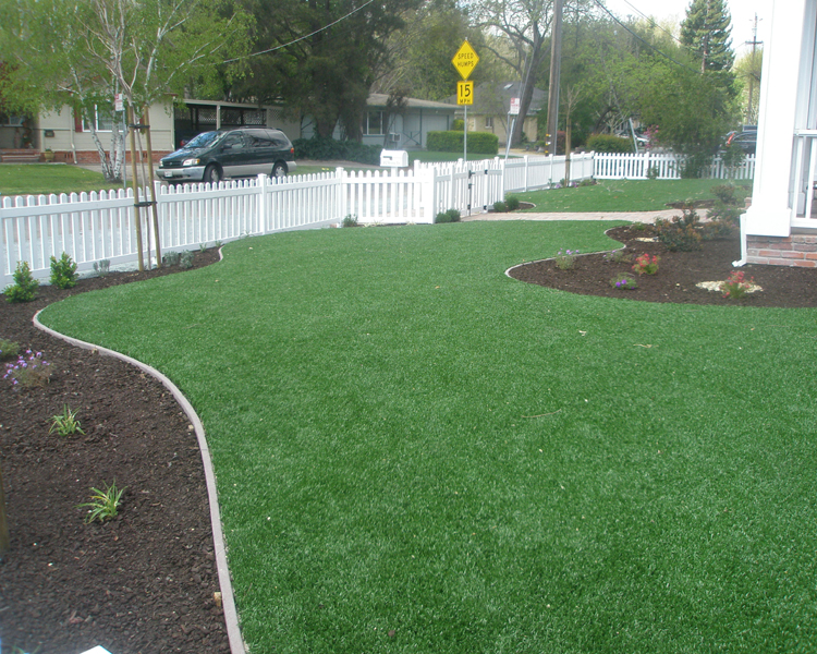 Synthetic Grass Lawn Danville