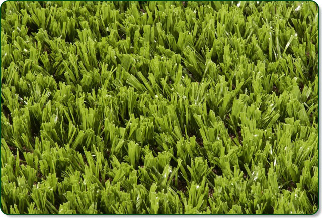 Polyethylene Slit Film Synthetic Grass 35 oz Face Weight
